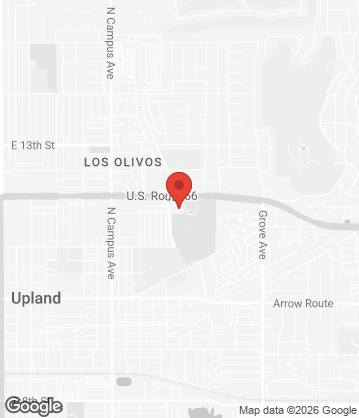 Map of Toastiie UFO Burger - 1150 E Foothill Blvd, Upland, CA, 91786, US